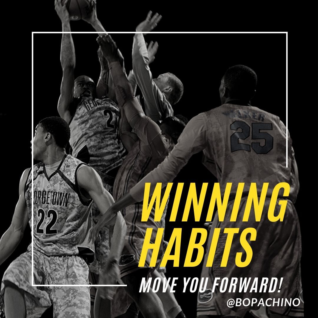 Bopachino's Digital Marketing Company Instagram Post About Winning Habits
